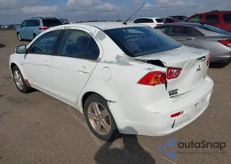 2009 Mitsubishi Lancer Es/Es-Sport из США, поврежденный, VIN JA3AU26U29U007700